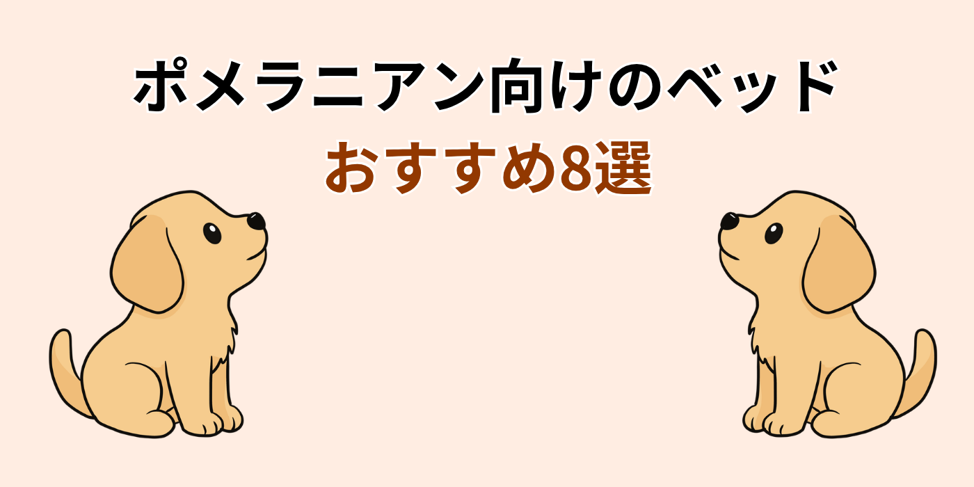 ポメラニアン向けのベッド おすすめ8選